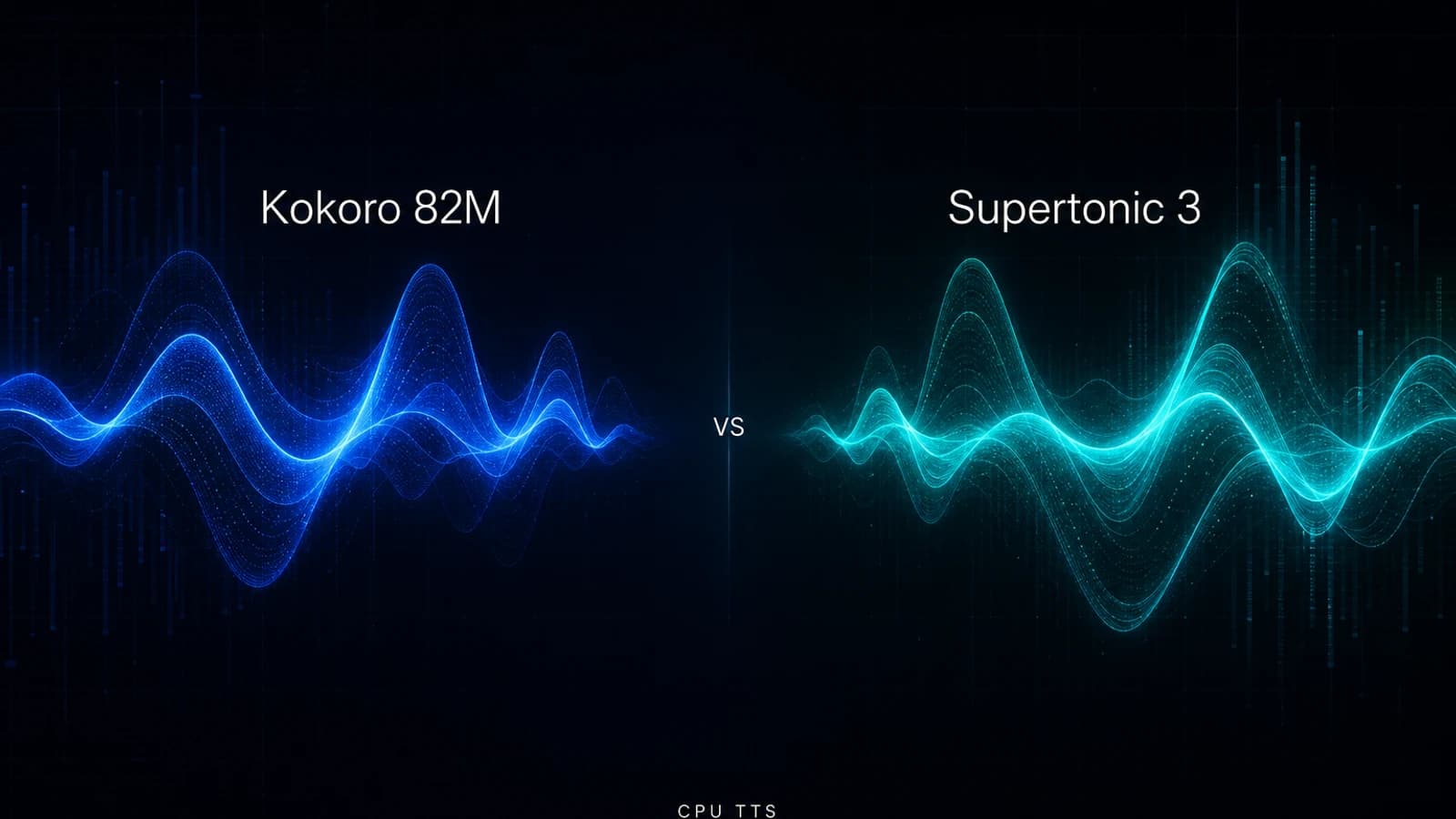Kokoro 82M vs Supertonic 3: A Real CPU TTS Benchmark