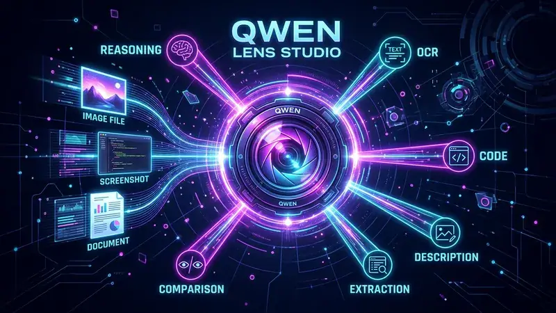 Qwen Lens Studio: A Self-Hosted Multimodal Vision Workbench