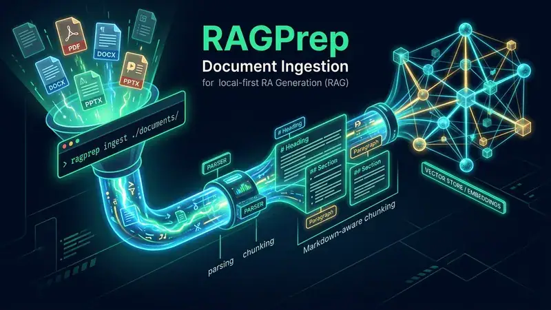 RAGPrep: One-Command Document Ingestion for Local-First RAG