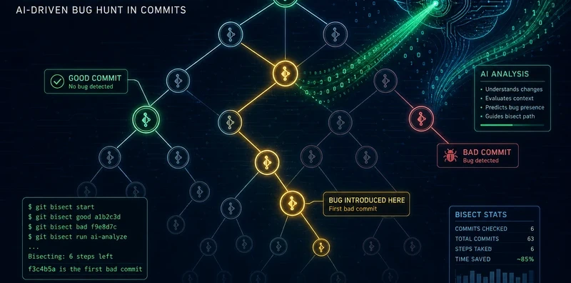 LLM-Powered Git Bisect: Automated Broken Commit Detection with Local AI Explanation