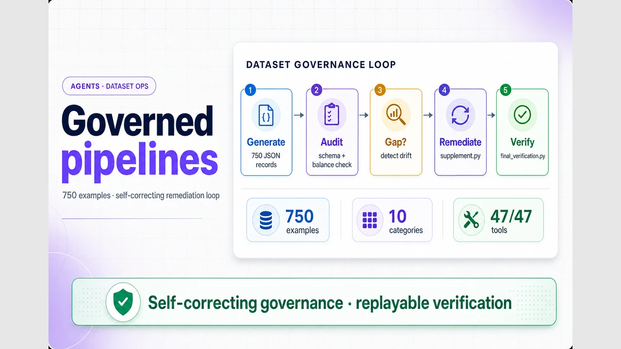 Managed Synthetic Data: What Happens When Dataset Pipelines Start Governing Themselves