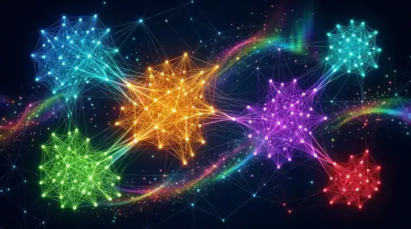 VLouvain: Fast Scalable Clustering for High-Dimensional Embeddings